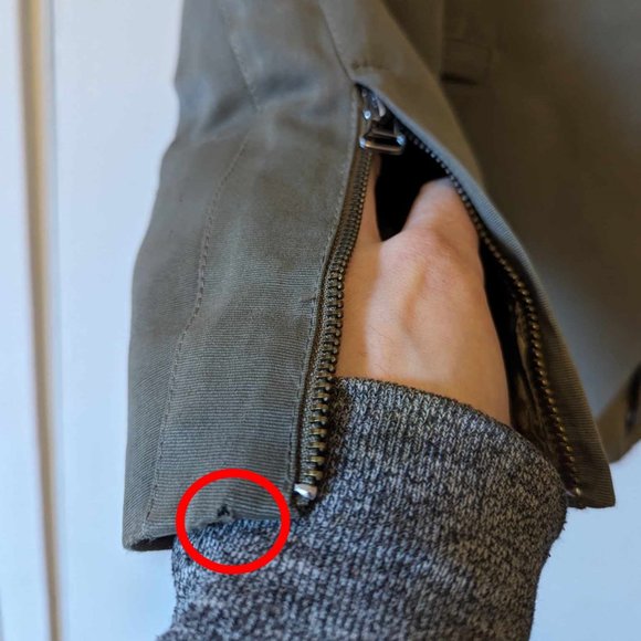 PHILIPPE DUBUC - Green zipped cuff suit - Sz 44 Pants Sz 36 - Picture 6 of 15